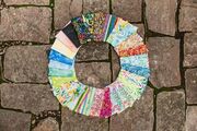 Eufloria Peridot - To And Fro Landscape - Quilt Fabric