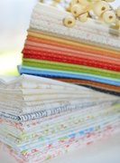 Eyelet Basic - Leaf - Quilt Fabric