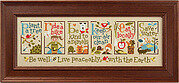 Green Flip-It - Ride a Bike - Cross Stitch Pattern