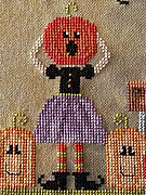 Beware the Pumpkins - Cross Stitch Pattern