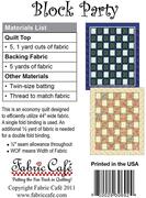 Block Party - Quilt Pattern