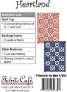 Heartland 3 Yard Lap Quilt - Quilt Pattern