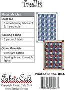 Trellis - Quilt Pattern, different perspective #1. Select this picture to zoom in