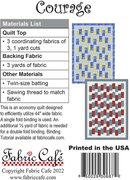 Courage - Quilt Pattern