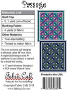 Passage - Quilt Pattern