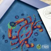 Crescent Crab - XStitch The Rainbow - Cross Stitch Pattern