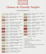 Chateau De Chantilly Sampler - Quilt Pattern