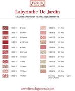 Labyrinthe De Jardin - Quilt Pattern