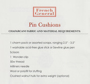 Pin Cushions - Quilt Pattern