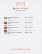 Jardin du Soleil - Quilt Pattern, different perspective #1. Select this picture to zoom in