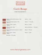 Caree Rouge - Quilt Pattern