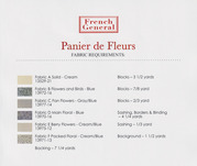 Panier de Fleurs - Quilt Pattern