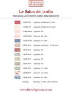 Le Salon De Jardin - Quilt Pattern