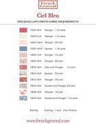 Ciel Bleu - Quilt Pattern