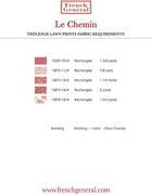 Le Chemin Rouge - Quilt Pattern