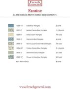 Fantine - Quilt Pattern