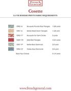 Cosette - Quilt Pattern