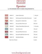 Eponine - Quilt Pattern