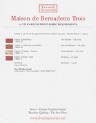 Maison De Bernadette - Quilt Pattern