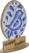 Easter Egg - Happy Easter Bird - Wooden Bead Kit, different perspective #1. Select this picture to zoom in