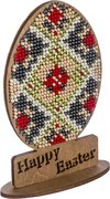 Easter Egg - Happy Easter Diamond - Wooden Bead Kit, different perspective #1. Select this picture to zoom in
