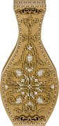 Spring Symphony - Double-Sided Vase Wooden Bead Kit, different perspective #2. Select this picture to zoom in