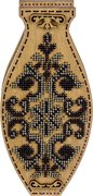 Secret Pattern - Double-Sided Vase Wooden Bead Kit, different perspective #2. Select this picture to zoom in