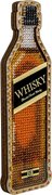 Whiskey Bottle - Christmas Ornament Wooden Bead Kit, different perspective #1. Select this picture to zoom in