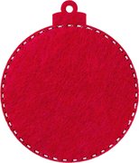 Car With Tree - Christmas Ornament Wooden Bead Kit, different perspective #2. Select this picture to zoom in