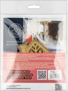 Red Window House - Christmas Ornament Wooden Bead Kit, different perspective #2. Select this picture to zoom in