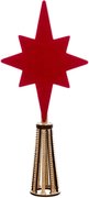 Christmas Tree Topper - Ornament Wooden Bead Kit, different perspective #2. Select this picture to zoom in