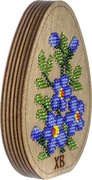 Box-Egg #3 Double-Sided - Ornament Wooden Bead Kit, different perspective #1. Select this picture to zoom in