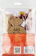 Candy Golden Motif - Christmas Ornament Wooden Bead Kit, different perspective #2. Select this picture to zoom in