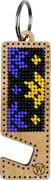 Black and Yellow Phone Stand - Ornament Wooden Bead Kit, different perspective #1. Select this picture to zoom in