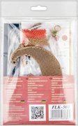 Moonlit Dreams - Fox Cub - Ornament Wooden Bead Kit, different perspective #2. Select this picture to zoom in