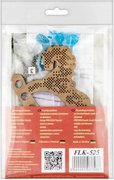 Horse Organizer - Christmas Ornament Wooden Bead Kit, different perspective #2. Select this picture to zoom in