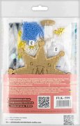 Ukrainian Star - Christmas Ornament Wooden Bead Kit, different perspective #2. Select this picture to zoom in