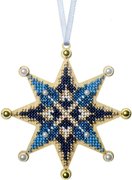Heavenly Harmony - Christmas Ornament Wooden Bead Kit, different perspective #1. Select this picture to zoom in