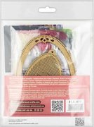 Easter Egg - Spring Floral Design - Wooden Bead Kit, different perspective #2. Select this picture to zoom in