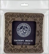 Magnetic Embroidery Frame Dark Swirls - 3.9 x 3.9, different perspective #3. Select this picture to zoom in
