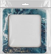 Magnetic Frame Ocean Blue - 7.5 x 7.5 - Fits Mill Hill Kits, different perspective #3. Select this picture to zoom in