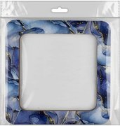 Magnetic Frame Gem Blue - 7.5 x 7.5 - Fits Mill Hill Kits, different perspective #3. Select this picture to zoom in