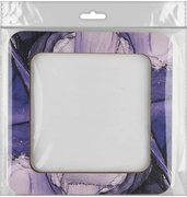 Magnetic Frame Gem Purple - 7.5 x 7.5 - Fits Mill Hill Kits, different perspective #3. Select this picture to zoom in
