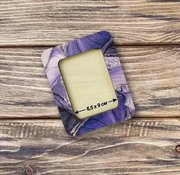 Magnetic Frame Gem Purple - 4.1 x 5.1 - Fits Mini Mill Hill, different perspective #1. Select this picture to zoom in