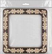 Magnetic Frame Flourish - 7.5 x 7.5 - fits Mill Hill Kits, different perspective #3. Select this picture to zoom in