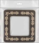 Magnetic Embroidery Frame Flourish - 3.9 x 3.9, different perspective #3. Select this picture to zoom in