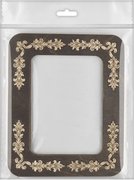Magnetic Frame Flourish - 4.1 x 5.1 - Fits Mini Mill Hill, different perspective #3. Select this picture to zoom in