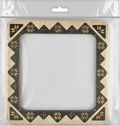 Magnetic Frame Geometric - 7.5 x 7.5 - Fits Mill Hill Kits, different perspective #3. Select this picture to zoom in