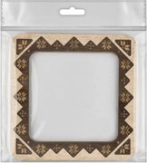 Magnetic Embroidery Frame Geometric - 5.5 x 5.5, different perspective #3. Select this picture to zoom in