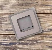 Magnetic Embroidery Frame Taupe - 3.9 x 3.9, different perspective #1. Select this picture to zoom in